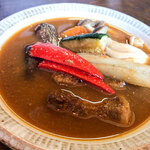 スープカレーもめっちゃ美味しかった！