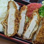 かつ亭喜多八 - かつ亭喜多八『ロースかつ弁当』１４００円（税込）