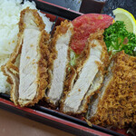 かつ亭喜多八 - かつ亭喜多八『ロースかつ弁当』１４００円（税込）