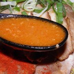 らーめんでぽっと - スープ