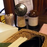 らーめんでぽっと - 卓上