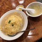 麺味 - 天津飯[塩味] 800円