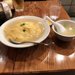 麺味 - 天津飯[塩味] 800円