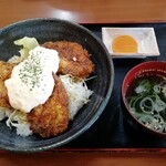 道の駅 高千穂 - (チキン)南蛮丼です。（2020年4月）