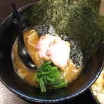 yokohamaiekeikumpuuya - 【緊急事態宣言解除記念価格】家系ラーメン（並）　500円