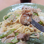 Facebook限定　豚肉のラグーソースパスタ　テイクアウトセット（2人前）1300円税込