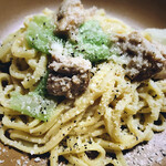 Facebook限定　豚肉のラグーソースパスタ　テイクアウトセット（2人前）1300円税込