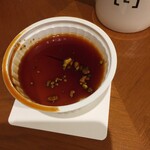 ラ・テンダ・ロッサ - パンナコッタ　カラメルがかかっていて美味しい