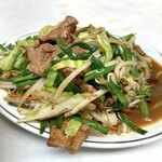 珍々軒 - レバニラ炒め