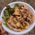 小港橋商店 - ♦︎焼肉丼　¥680