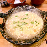 魚市場 小松 - 玉子雑炊