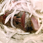 魚市場 小松 - カツオ塩たたき（カツオさんこんにちは！）