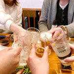 魚市場 小松 - 再度乾杯～♪