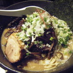 麺屋 白虎 - 焙煎味噌ラーメン（800円）