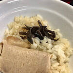 双喜紋 - ご飯を丼みたいにしましたd(^_^o)