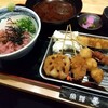 魚輝水産 - ねぎとろ丼串カツランチ890円(R2.6月現在)