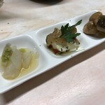 がばちょ - セット（ドリンク1杯+3種盛り）（500円）