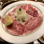 焼肉 鶯谷園 - 塩カルビ