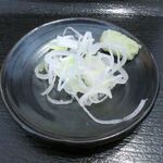 手打ちそば　雪月花 - 薬味のアップ
