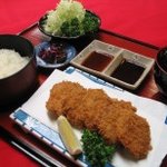 かつよし - 私の好きな、ひとくちひれかつ定食です。