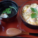 そば処福寿 - 親子丼のセット