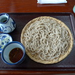 そば処福寿 - 十割蕎麦（食事中）