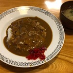 蕎麦ダイニング 喜楽庵 纔 - 料理写真:半カレーライス