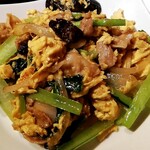 中華ダイニングNAO - 青菜・肉・卵のオイスターソース炒め