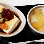 中華ダイニングNAO - 豆腐とデザート