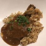 ahill - ランチＢ５５００円。焼きカレー。スパイシーな香りが食欲を増進させます。されなくてもありますが（笑）。とーっても美味しかったです（╹◡╹）（╹◡╹）