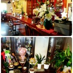 エンジェルズ - 花で溢れる店内