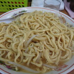 ラーメン二郎 - やっと落ち着いて天地返し