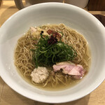 饗 くろ喜 - 「塩そば（細麺）」1000円