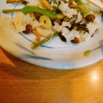 力餅 - 山菜おこわ160円✨ない時が多い逸品✨山菜具だくさん！