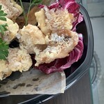 割烹 清風 - 甘鯛のうろこ揚げ（アップ）