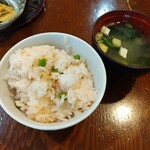 BIER REISE ’98 - 小エビのご飯とお味噌汁