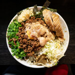 豚星。 - 台湾まぜそば