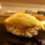 鮨 竜介 - 2020.4.  北紫海胆