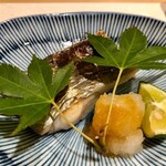 鮨 竜介 - 2020.4.  太刀魚の焼物