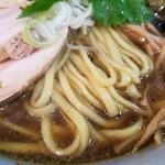 塩そば専門店 桑ばら - アワビの肝出汁中華そば 〜ヒモバター添え〜