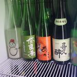 日本酒バー 六福 - 日本酒冷蔵庫4