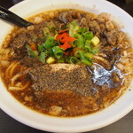 辛口肉ソバ ひるドラ - ④胡椒そば