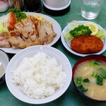 まいこや - 焼肉定食とコロッケ