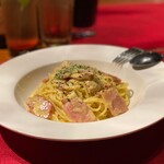 なかマー風カルボナーラ