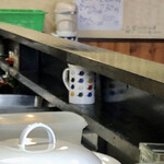 吉ひろ - いつもココにハマっているマグカップ（笑）
      ちょうど良い感じで蓋にもなってます。