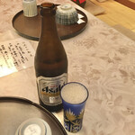 Yagen bori - 瓶ビール800円