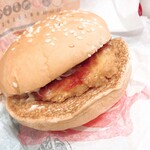 バーガーキング - スパイシースナックチキンバーガーセット 500円