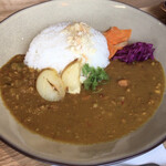 ナトリス サクマチ - ダールキーマカレー上から