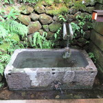 山荘無量塔 - 途中こんな水場があったり