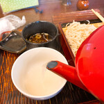 Teuchi Soba Ishioka - ドロリッチな濃厚蕎麦湯。